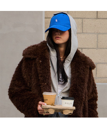 ERER（エルエル）の「Fur Long Coat Brown（ムートンコート）」