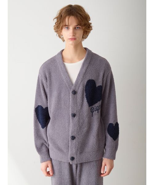 【新品】ジェラートピケ キノピオジャガードカーディガン S-M ジェラートピケ キノピオ ジャガードカーディガン マリオ ユニセックス