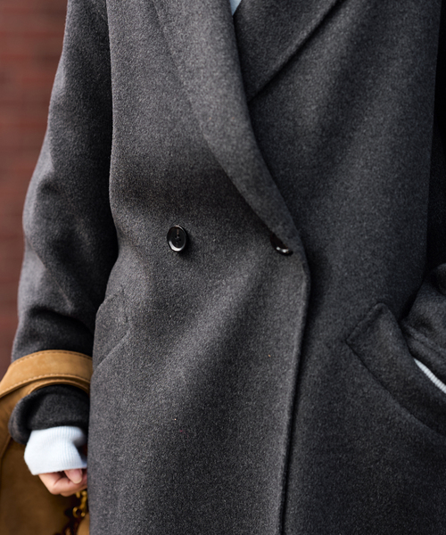 ≪追加≫SUPER160'sダブルブレストコート 4（チェスターコート