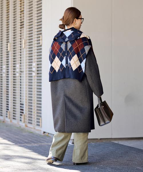 ≪追加≫SUPER160'sダブルブレストコート 4（チェスターコート