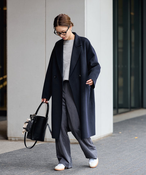 ≪追加≫SUPER160'sダブルブレストコート 4（チェスターコート