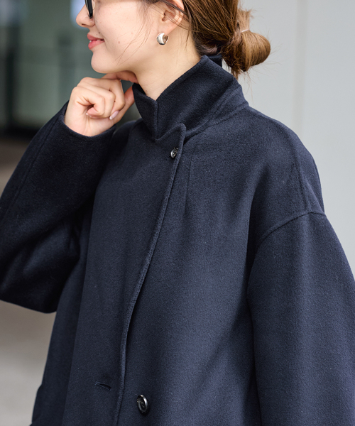 ≪追加≫SUPER160'sダブルブレストコート 4（チェスターコート