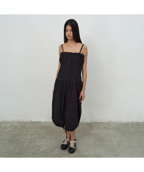 LCDC TM(エルシーディーシーティーエム)の「BRALETTE-DETAIL SLEEVELESS DRESS (BLACK)(ワンピース・レディース・ブラック・SMALL/MEDIUM)」の7枚目の写真