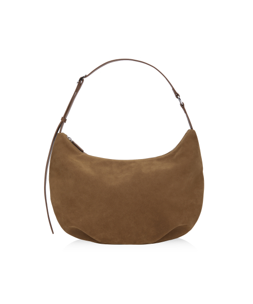 FIND KAPOOR（ファインドカプア）の「ピロウプファーバッグ35 - スエードキャメル（ショルダーバッグ・レディース・キャメル・FREE）」の2枚目の写真