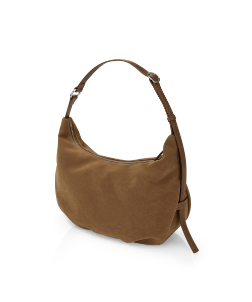 FIND KAPOOR（ファインドカプア）の「ピロウプファーバッグ35 - スエードキャメル（ショルダーバッグ・レディース・キャメル・FREE）」の3枚目の写真