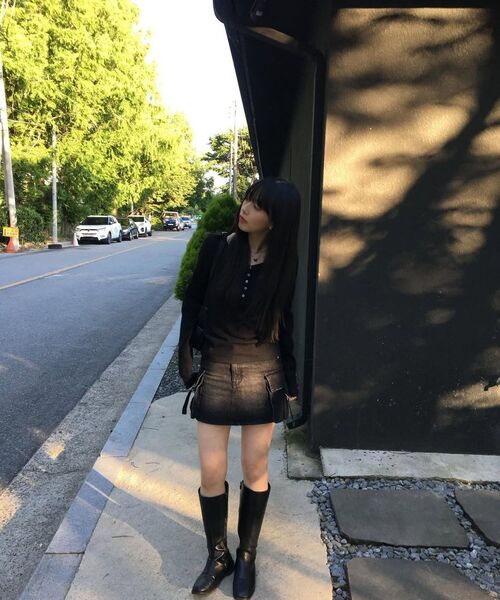 DECET WOMEN(デケット ウーマン)の「カーゴミニスカート DCSK004ブラックA(スカート・レディース・その他・X-SMALL/SMALL/MEDIUM)」の13枚目の写真