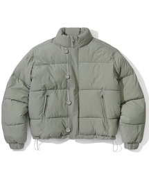 SECONDMONO（セカンドモノローグ）の「ダブルアジャストボタンショートパディングジャケット [オリーブ]_SEJP005OLIVE（ダウンジャケット/コート）」