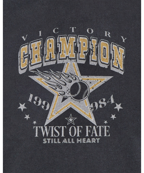 DYSFUNCT（ディスファンクト）の「CHAMPION STAR PIGMENT HOODIE (CHARCOAL)（パーカー・メンズ・その他・LARGE/X-LARGE/MEDIUM）」の3枚目の写真