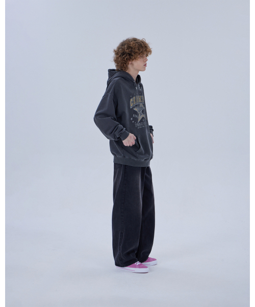 DYSFUNCT（ディスファンクト）の「CHAMPION STAR PIGMENT HOODIE (CHARCOAL)（パーカー・メンズ・その他・LARGE/X-LARGE/MEDIUM）」の7枚目の写真
