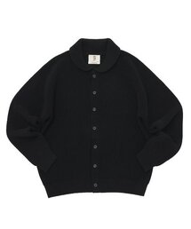 A NOTHING（アナッシング）の「ROUND-COLLAR 7G KNIT CARDIGAN (Black)（カーディガン/ボレロ）」