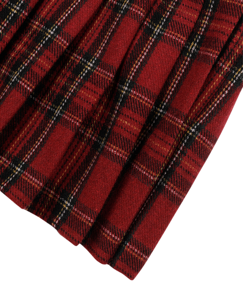 SUNDAY FRUIT MARKET(サンデーフルーツマーケット)の「SUN PLEATS SKIRT RED CHECK(スカート・レディース・その他・SMALL)」の5枚目の写真