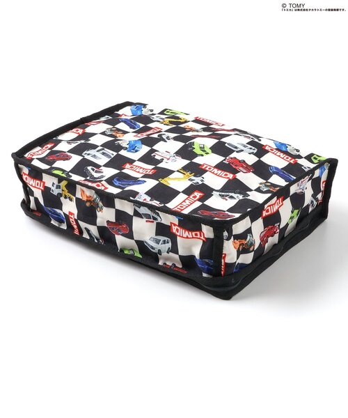 BREEZE（ブリーズ）の「TOMICA×BREEZE ポーチ(大)（ポーチ・キッズ・チェック/ネイビー・FREE）」の10枚目の写真