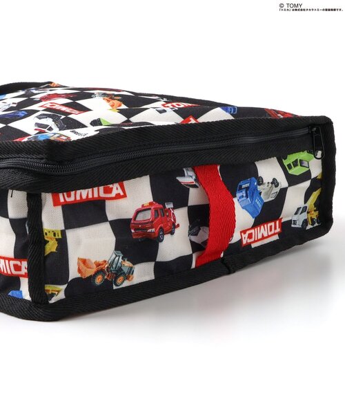 BREEZE（ブリーズ）の「TOMICA×BREEZE ポーチ(大)（ポーチ・キッズ・チェック/ネイビー・FREE）」の13枚目の写真