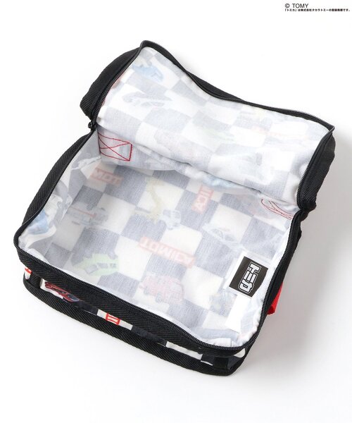 BREEZE（ブリーズ）の「TOMICA×BREEZE ポーチ(大)（ポーチ・キッズ・チェック/ネイビー・FREE）」の15枚目の写真