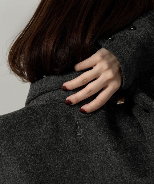 lawgy（ラウジー）の「embroidery big pocket shirt like coat / エンブロイダリービッグポケットシャツライクコート（その他アウター・レディース・ホワイト/クリーム/ブラック・FREE）」の21枚目の写真