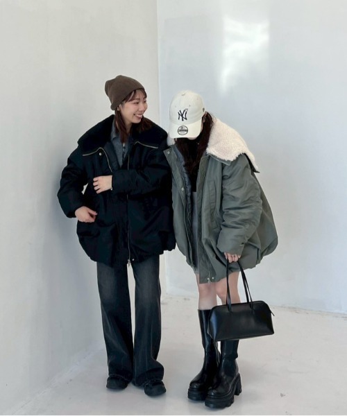 クラネ　バルーンデザインN3B サイズ2 CLANE/クラネ】BALLOON DESIGN HOODED N3B