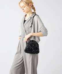 MONICA（モニカ）の「スパンコール巾着ショルダー（ショルダーバッグ）」