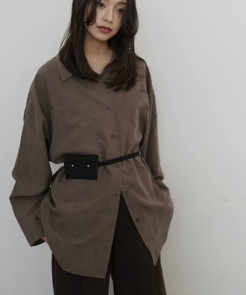 3wayスウェードウエストベルトポーチ（ボディバッグ/ウエストポーチ