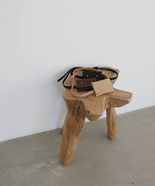 3wayスウェードウエストベルトポーチ（ボディバッグ/ウエストポーチ