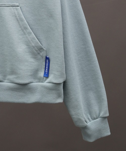 SEQUENZ（シークエンズ）の「【SEQUENZ/シークエンズ】TRIBAL HEART P/K（パーカー・メンズ・ブラウン/杢グレー/ブラック/サックスブルー・S/M/L）」の13枚目の写真