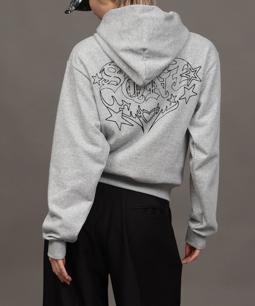 SEQUENZ(シークエンズ)の「【SEQUENZ/シークエンズ】TRIBAL HEART P/K(パーカー・メンズ・ブラウン/杢グレー/ブラック/サックスブルー・S/M/L)」の22枚目の写真