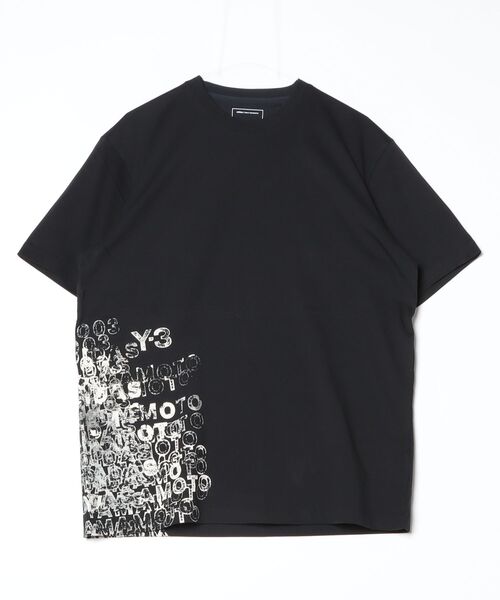 Y-3(ワイスリー)の「Y-3 GFX SHORT SLEEVE TEE(Tシャツ/カットソー・メンズ・ブラック・XX-SMALL/X-SMALL/SMALL/MEDIUM/LARGE/X-LARGE/XX-LARGE)」の7枚目の写真