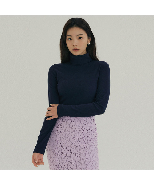 REORG(リオルグ)の「KACK POLA T-SHIRTS NAVY(Tシャツ/カットソー・レディース・その他・FREE)」の1枚目の写真