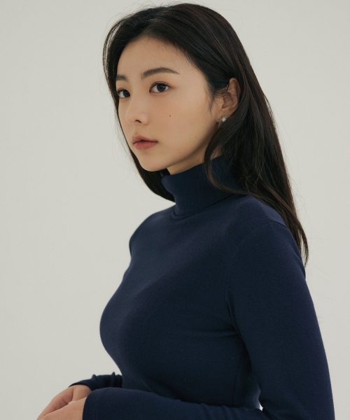 REORG(リオルグ)の「KACK POLA T-SHIRTS NAVY(Tシャツ/カットソー・レディース・その他・FREE)」の4枚目の写真