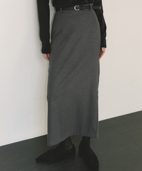 REORG(リオルグ)の「COC CLASSIC MAXI SKIRT GRAY(スカート・レディース・その他・SMALL/MEDIUM/LARGE)」の1枚目の写真