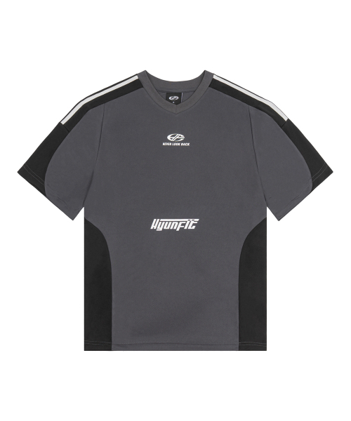 HYUNFIT（ヒョンフィット）の「UNITY MESH T-SHIRT-[CHARCOAL]（Tシャツ/カットソー・メンズ・その他・MEDIUM/LARGE/X-LARGE）」の3枚目の写真