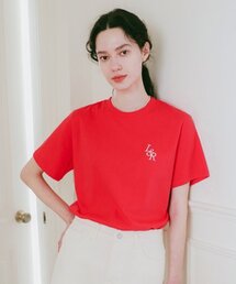 Signature Logo Half-Sleeve T-shirt Red