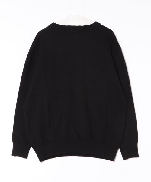 FACTOTUM(ファクトタム)の「【FACTOTUM】 5G Seed Stitch V Knit(ニット/セーター・メンズ・ブラック・FREE)」の2枚目の写真