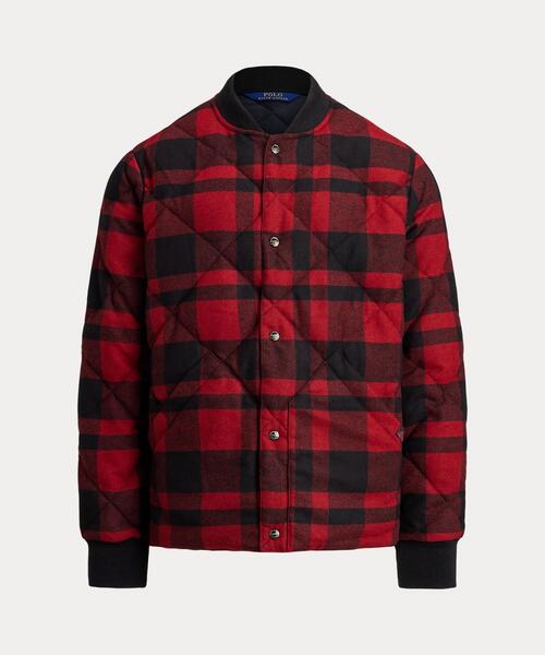 POLO RALPH LAUREN（ポロ ラルフ ローレン）の「バッファロー チェック ウールブレンド ジャケット（ダウンジャケット/コート・メンズ・マルチ・S/M/L）」の2枚目の写真