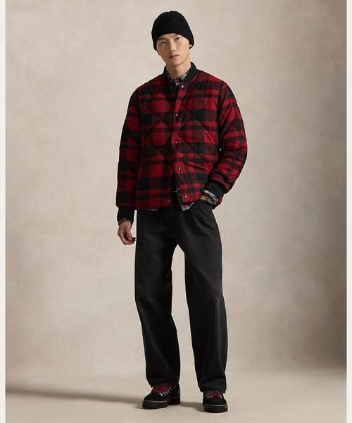 POLO RALPH LAUREN（ポロ ラルフ ローレン）の「バッファロー チェック ウールブレンド ジャケット（ダウンジャケット/コート・メンズ・マルチ・S/M/L）」の3枚目の写真