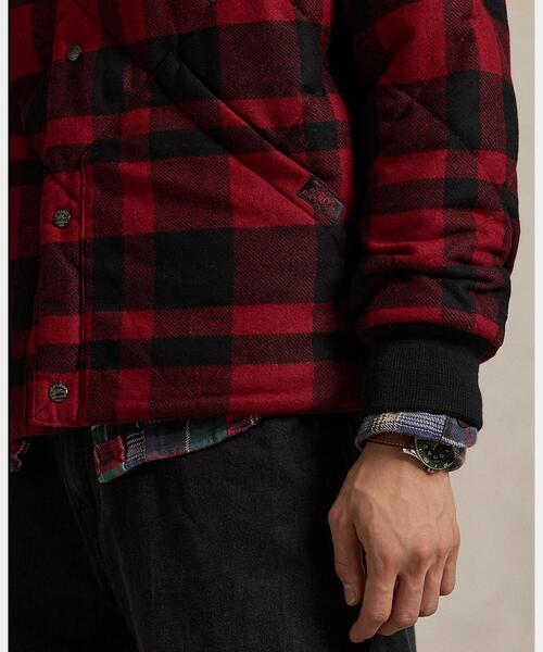 POLO RALPH LAUREN（ポロ ラルフ ローレン）の「バッファロー チェック ウールブレンド ジャケット（ダウンジャケット/コート・メンズ・マルチ・S/M/L）」の5枚目の写真
