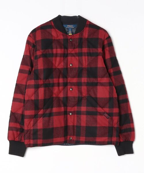 POLO RALPH LAUREN（ポロ ラルフ ローレン）の「バッファロー チェック ウールブレンド ジャケット（ダウンジャケット/コート・メンズ・マルチ・S/M/L）」の6枚目の写真
