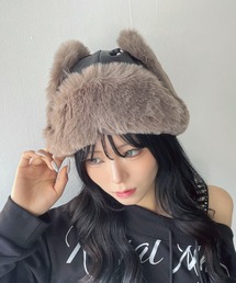 WEGO | WEGO/ヴィンテージPUフライトキャップ(キャップ)