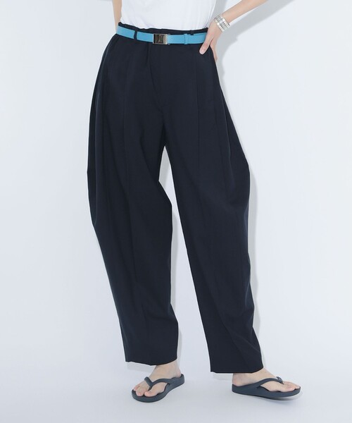 maturely(マチュアリー)の「maturely / ティー ダブ ボンタン スラックス(スラックス・レディース・ネイビー/グレー・0/1)」の17枚目の写真