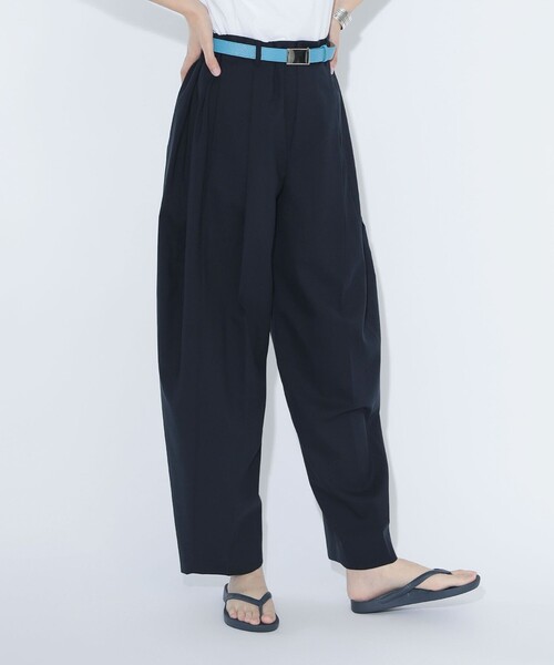 maturely(マチュアリー)の「maturely / ティー ダブ ボンタン スラックス(スラックス・レディース・ネイビー/グレー・0/1)」の18枚目の写真