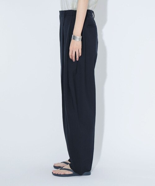 maturely(マチュアリー)の「maturely / ティー ダブ ボンタン スラックス(スラックス・レディース・ネイビー/グレー・0/1)」の20枚目の写真