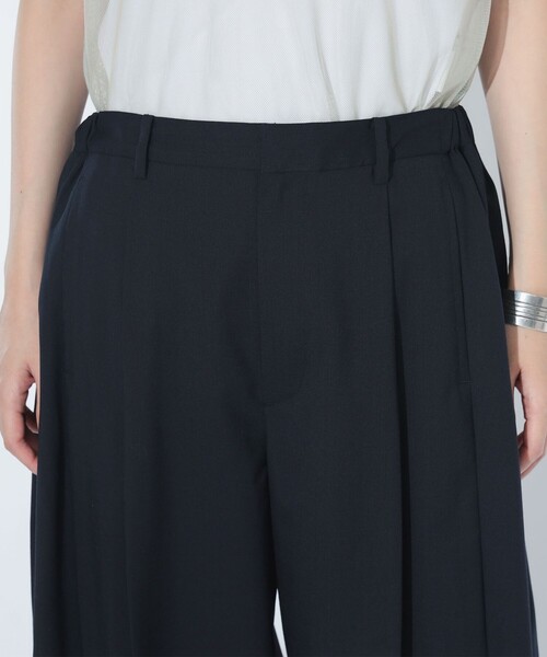 maturely(マチュアリー)の「maturely / ティー ダブ ボンタン スラックス(スラックス・レディース・ネイビー/グレー・0/1)」の22枚目の写真