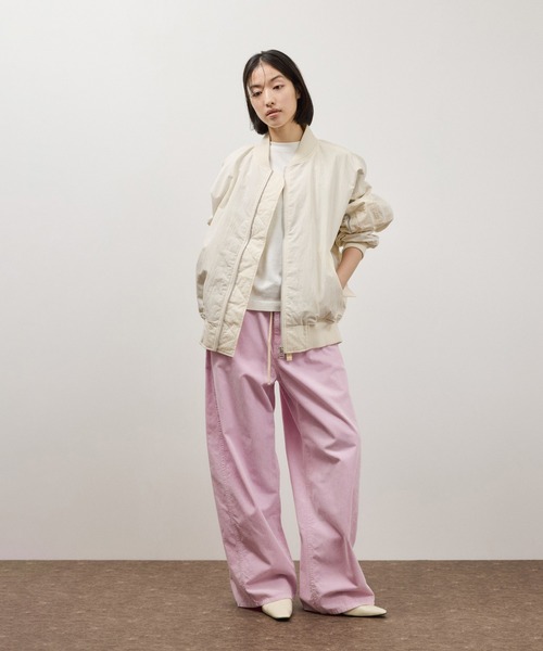 PROVOKE （プロヴォーク）の「【PROVOKE for ADAM ET ROPE' 】別注 MA-1（MA-1・レディース・ベージュ/オフホワイト/ベージュ系その他/ネイビー・FREE）」の6枚目の写真