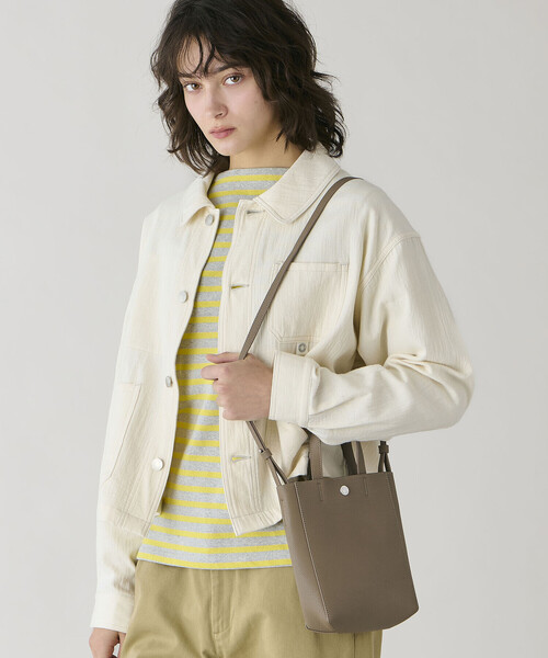 ORCIVAL(オーシバル)の「ORCIVAL | ダブルフェイスレザー 2WAYトートバッグ UNISEX(トートバッグ・レディース・ブラウン系その他2/ブラック/ベージュ系その他・-)」の19枚目の写真