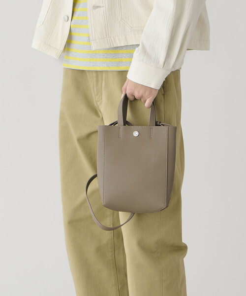 ORCIVAL(オーシバル)の「ORCIVAL | ダブルフェイスレザー 2WAYトートバッグ UNISEX(トートバッグ・レディース・ブラウン系その他2/ブラック/ベージュ系その他・-)」の20枚目の写真