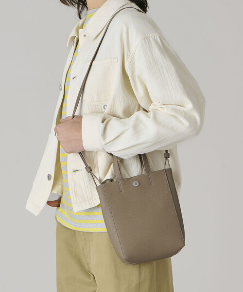 ORCIVAL(オーシバル)の「ORCIVAL | ダブルフェイスレザー 2WAYトートバッグ UNISEX(トートバッグ・レディース・ブラウン系その他2/ブラック/ベージュ系その他・-)」の21枚目の写真