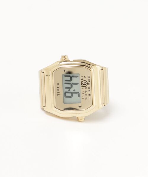 MM6 Maison Margiela(エムエムシックス メゾン マルジェラ)の「Timex x MM6 T80 Ring Watch Siz TW2W81300(ネックレス・メンズ・ゴールド・S-M)」の1枚目の写真