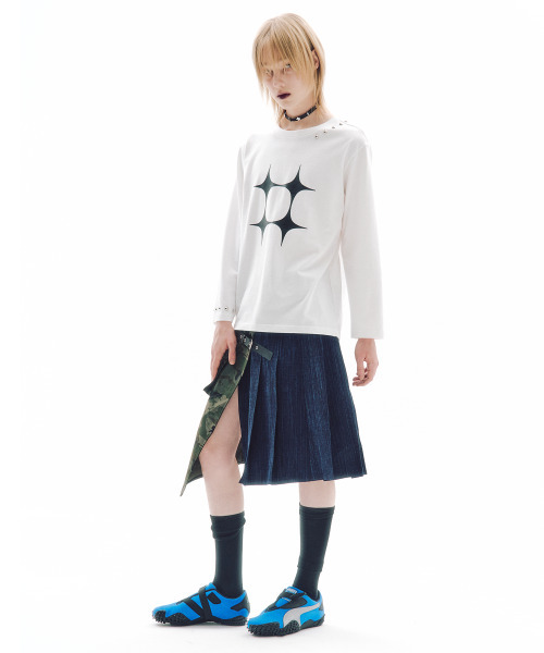 TRIPSHOP(トリップショップ)の「トリップサインロングスリーブ(Tシャツ/カットソー・レディース・ホワイト・SMALL/MEDIUM)」の3枚目の写真