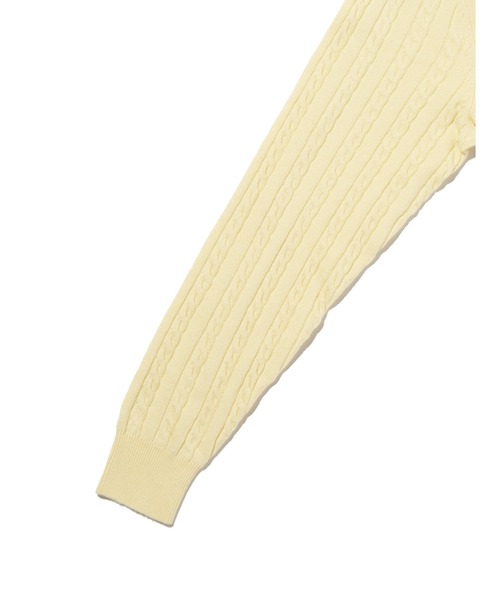 Levi's（リーバイス）の「Levi's/リーバイス スーパーソフト クルーネックカーディガン（カーディガン/ボレロ・レディース・イエロー・M/S/XS）」の9枚目の写真