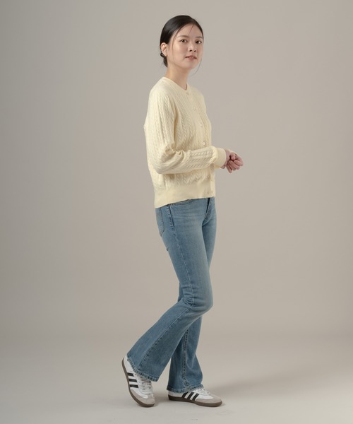 Levi's（リーバイス）の「Levi's/リーバイス スーパーソフト クルーネックカーディガン（カーディガン/ボレロ・レディース・イエロー・M/S/XS）」の5枚目の写真