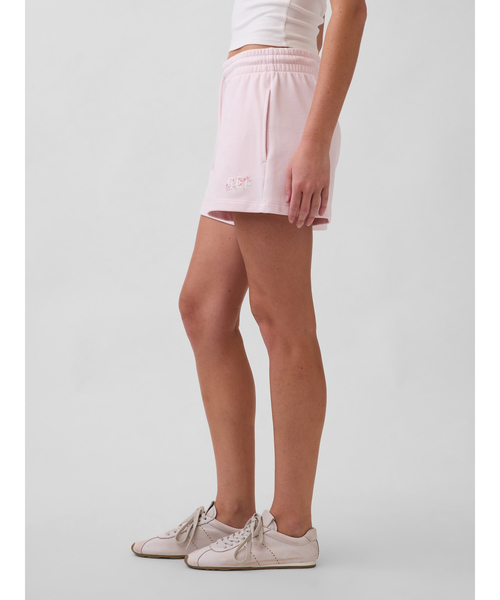 GAP(ギャップ)の「ヴィンテージソフト SAKURA フレンチテリー リラックスフィット スウェットショートパンツ(その他パンツ・レディース・ピンク/ホワイト・XS/S/M/L/XXS)」の11枚目の写真